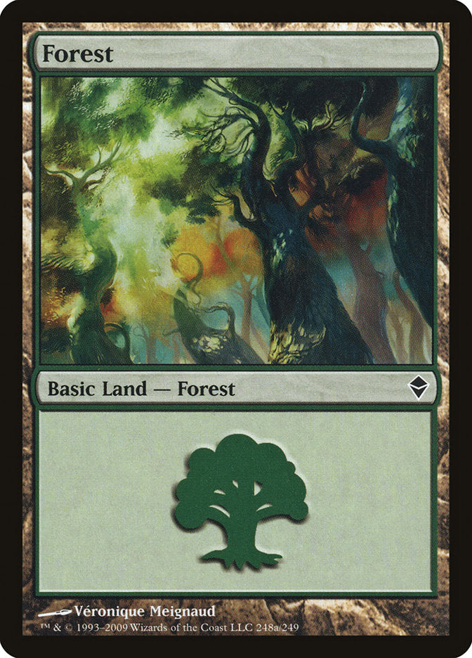 Forest (248a) [Zendikar] | I Want That Stuff Brandon