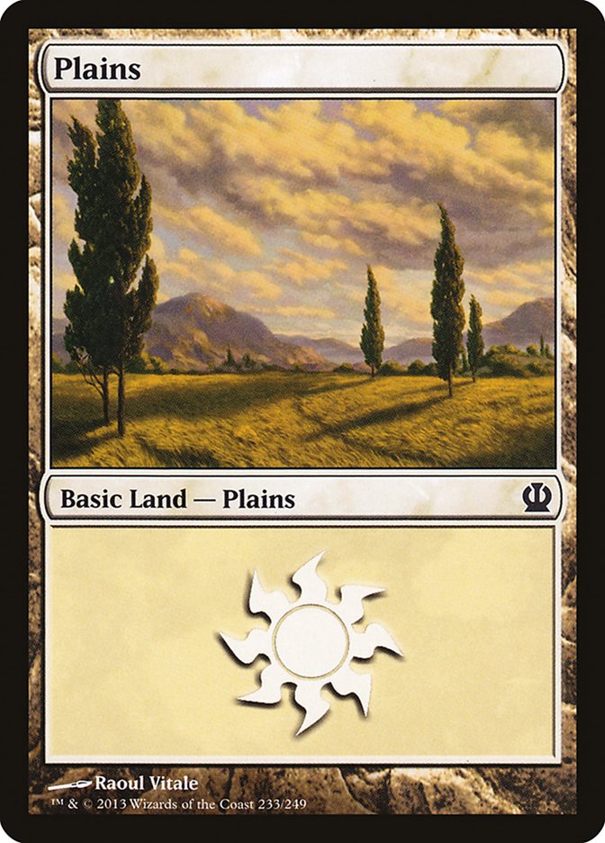 Plains (233) [Theros] | I Want That Stuff Brandon