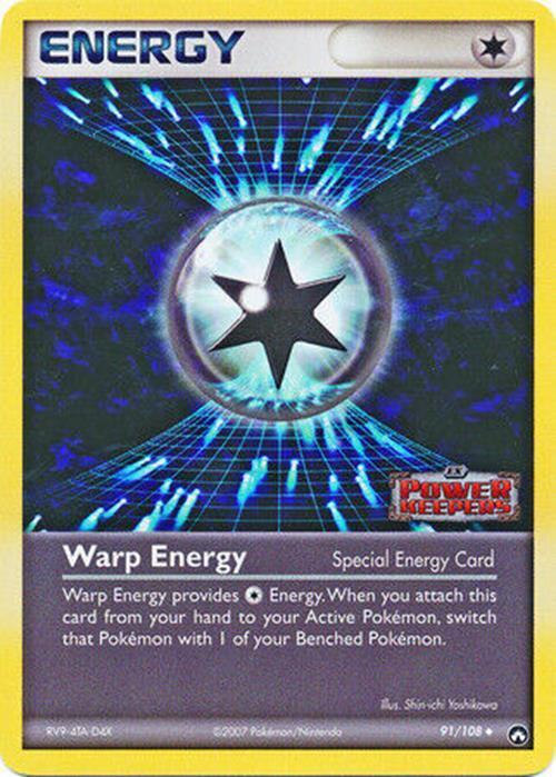 Warp Energy (91/108) (Stamped) [EX: Power Keepers] | I Want That Stuff Brandon