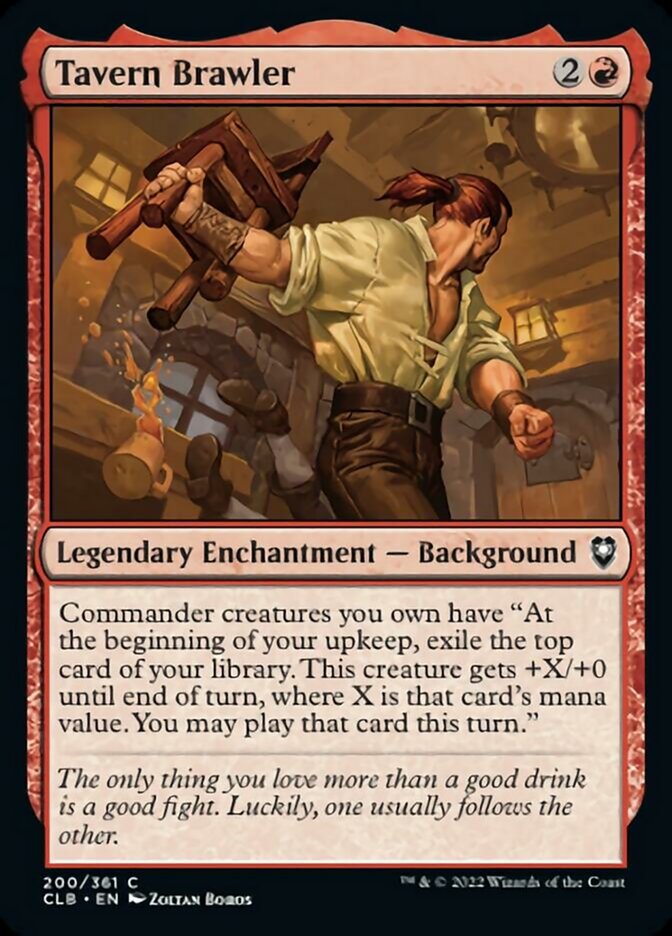 Tavern Brawler [Commander Legends: Battle for Baldur's Gate] | I Want That Stuff Brandon