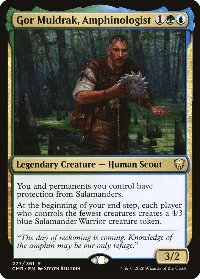 Gor Muldrak, Amphinologist [Commander Legends] | I Want That Stuff Brandon