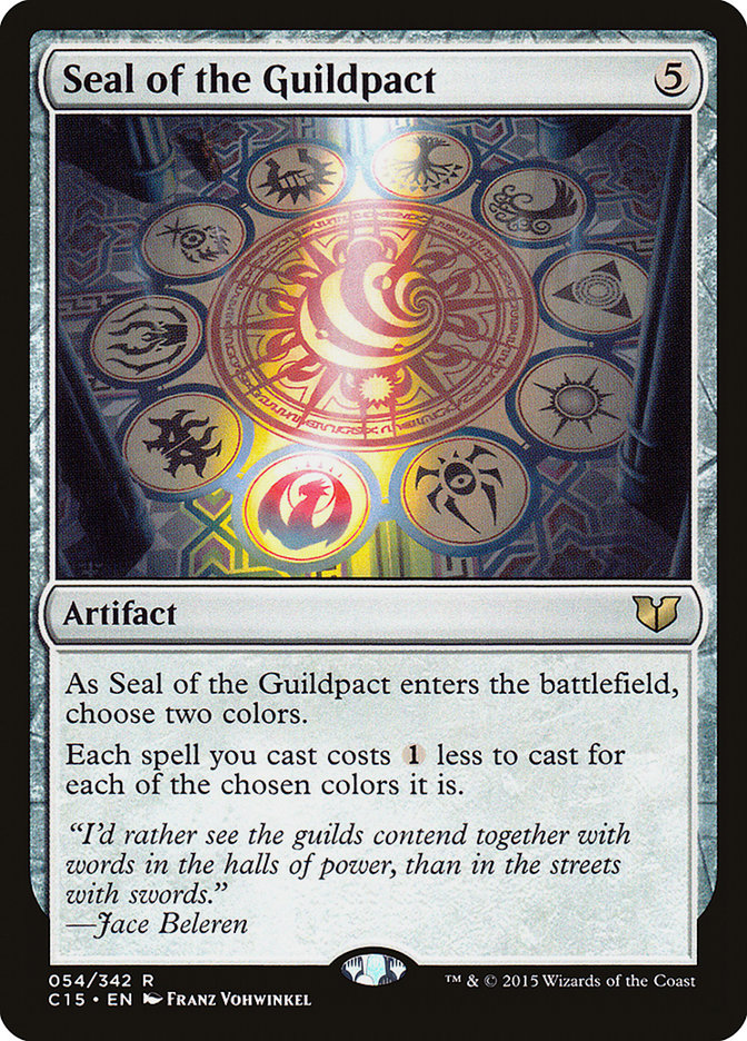 Seal of the Guildpact [Commander 2015] | I Want That Stuff Brandon