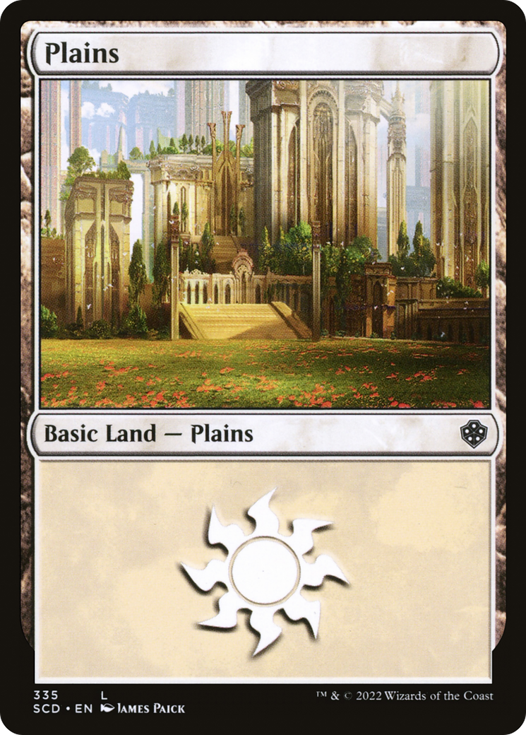 Plains (335) [Starter Commander Decks] | I Want That Stuff Brandon