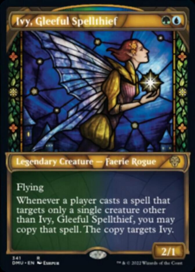 Ivy, Gleeful Spellthief (Showcase Textured) [Dominaria United] | I Want That Stuff Brandon