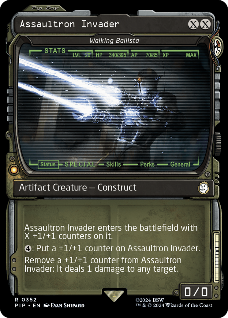 Assaultron Invader - Walking Ballista (Showcase) [Fallout] | I Want That Stuff Brandon