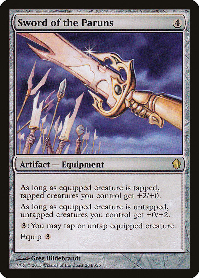 Sword of the Paruns [Commander 2013] | I Want That Stuff Brandon