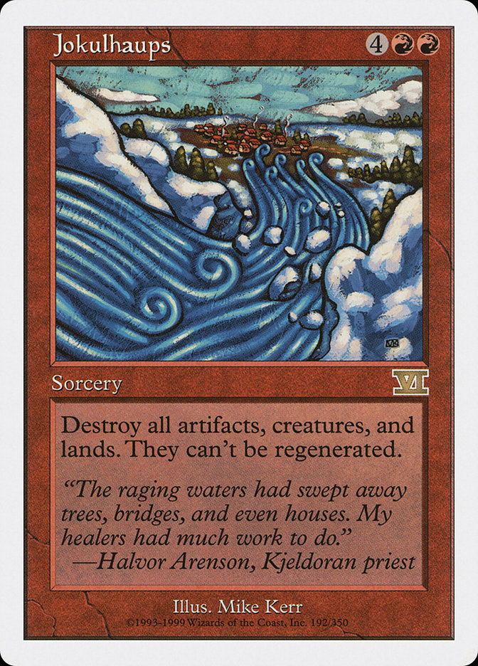 Jokulhaups [Classic Sixth Edition] | I Want That Stuff Brandon