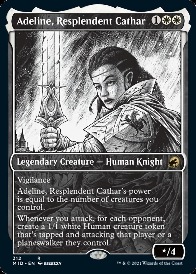 Adeline, Resplendent Cathar (Showcase Eternal Night) [Innistrad: Midnight Hunt] | I Want That Stuff Brandon