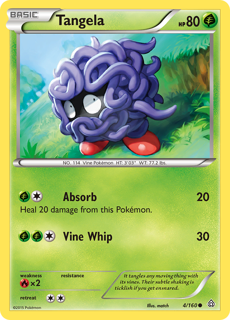 Tangela (4/160) [XY: Primal Clash] | I Want That Stuff Brandon