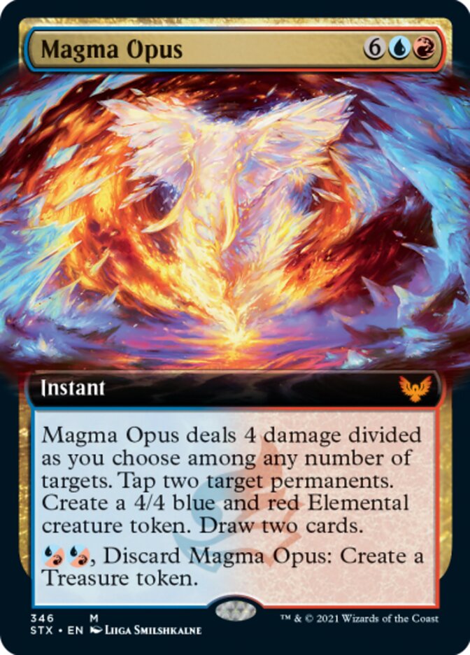 Magma Opus (Extended Art) [Strixhaven: School of Mages] | I Want That Stuff Brandon