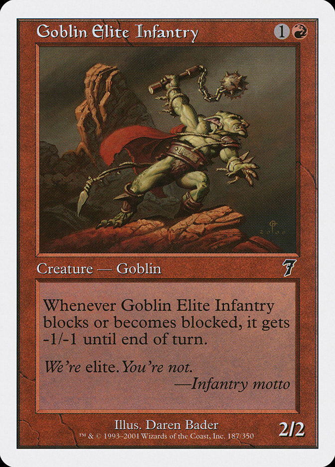 Goblin Elite Infantry [Seventh Edition] | I Want That Stuff Brandon