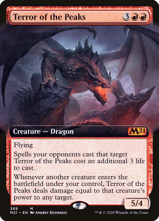 Terror of the Peaks (Extended Art) [Core Set 2021] | I Want That Stuff Brandon