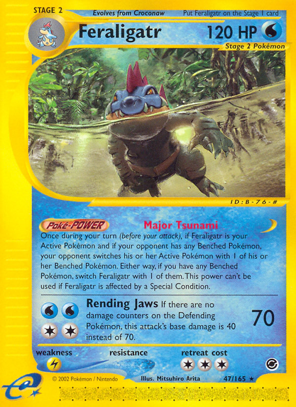 Feraligatr (47/165) [Expedition: Base Set] | I Want That Stuff Brandon