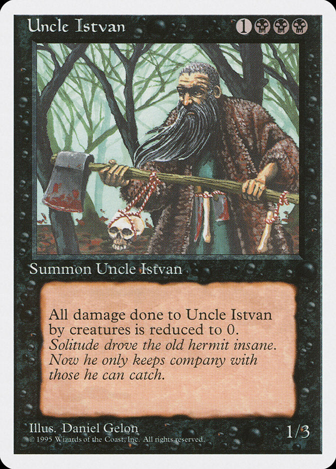 Uncle Istvan [Fourth Edition] | I Want That Stuff Brandon