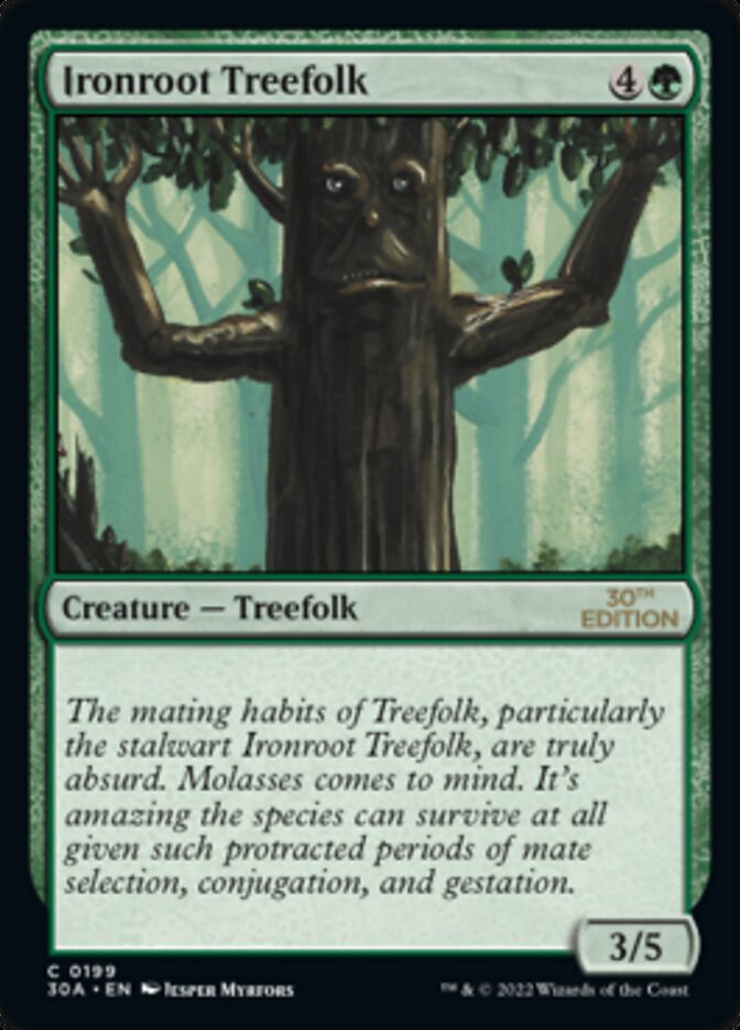 Ironroot Treefolk [30th Anniversary Edition] | I Want That Stuff Brandon