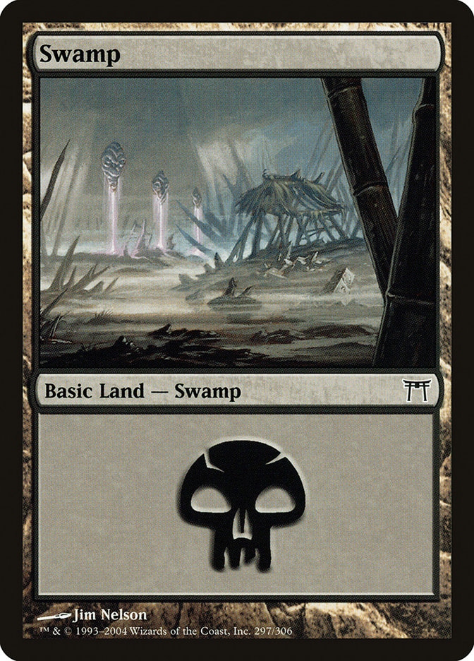 Swamp (297) [Champions of Kamigawa] | I Want That Stuff Brandon