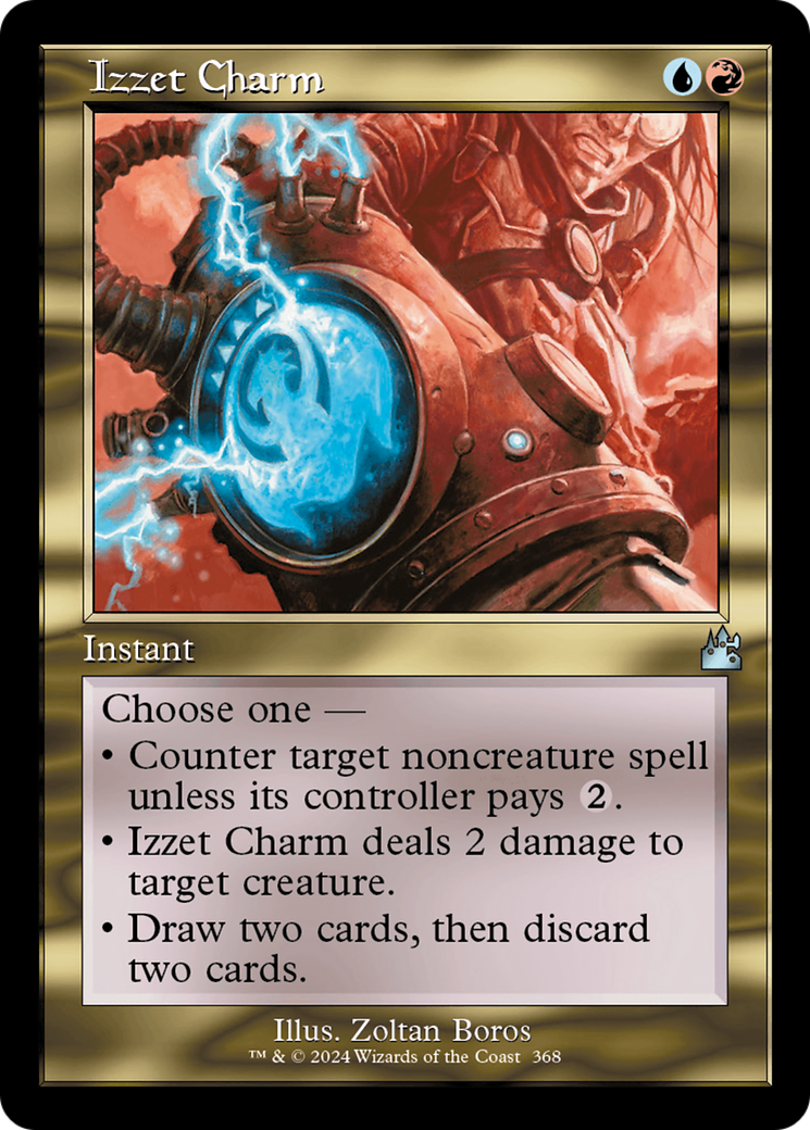 Izzet Charm (Retro Frame) [Ravnica Remastered] | I Want That Stuff Brandon