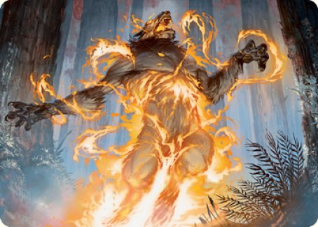 Burn the Accursed Art Card [Innistrad: Midnight Hunt Art Series] | I Want That Stuff Brandon