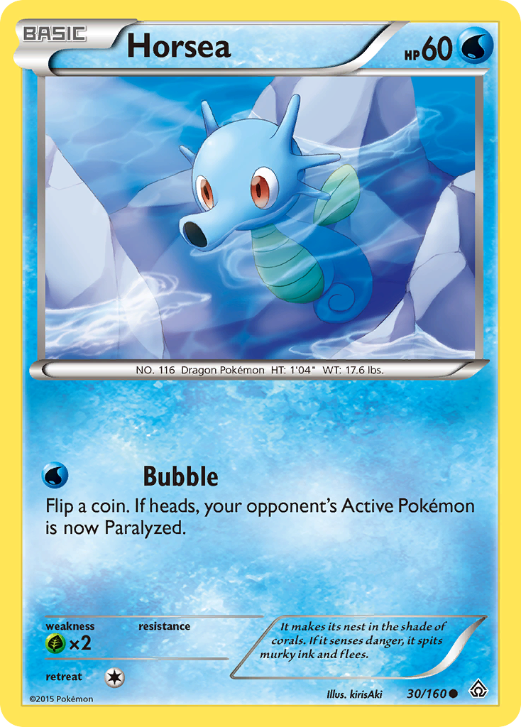 Horsea (30/160) [XY: Primal Clash] | I Want That Stuff Brandon