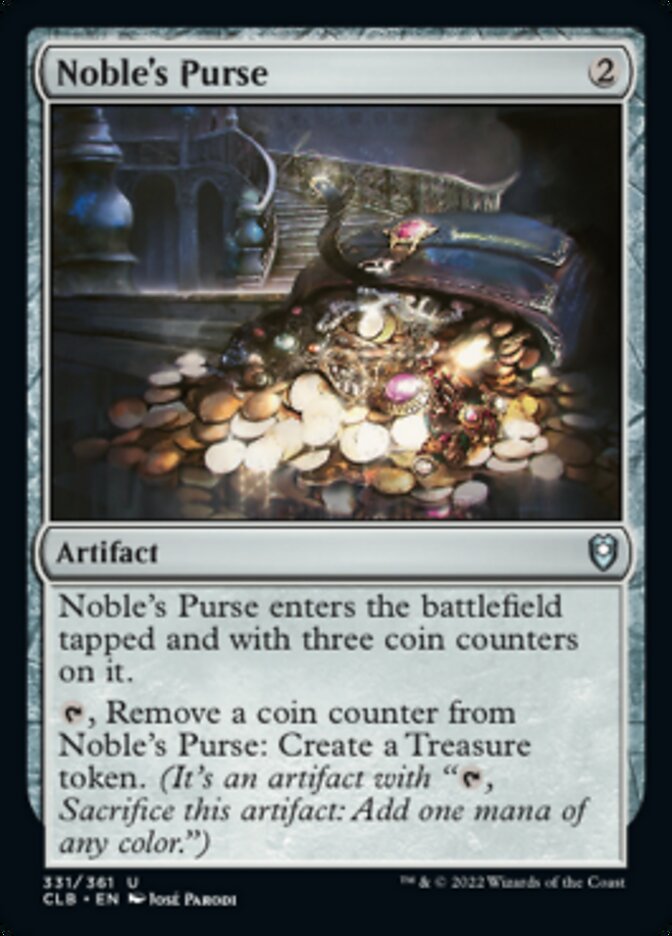 Noble's Purse [Commander Legends: Battle for Baldur's Gate] | I Want That Stuff Brandon