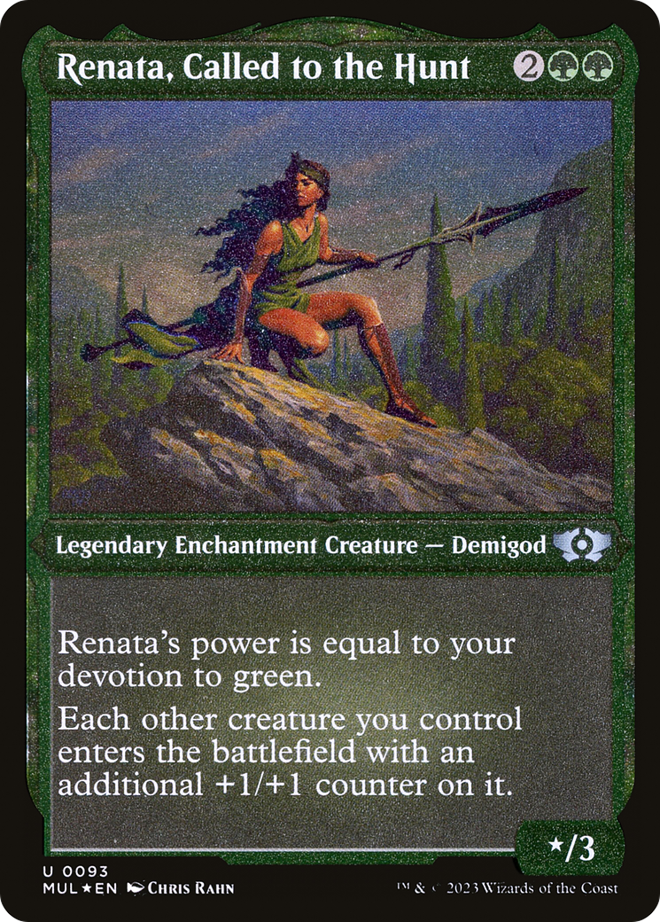 Renata, Called to the Hunt (Foil Etched) [Multiverse Legends] | I Want That Stuff Brandon