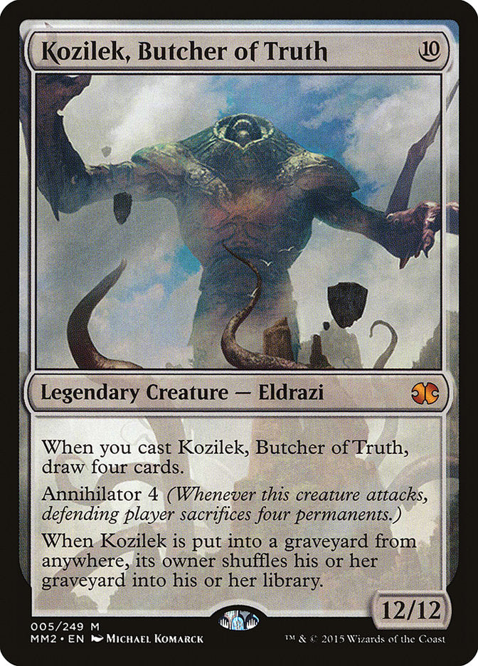 Kozilek, Butcher of Truth [Modern Masters 2015] | I Want That Stuff Brandon