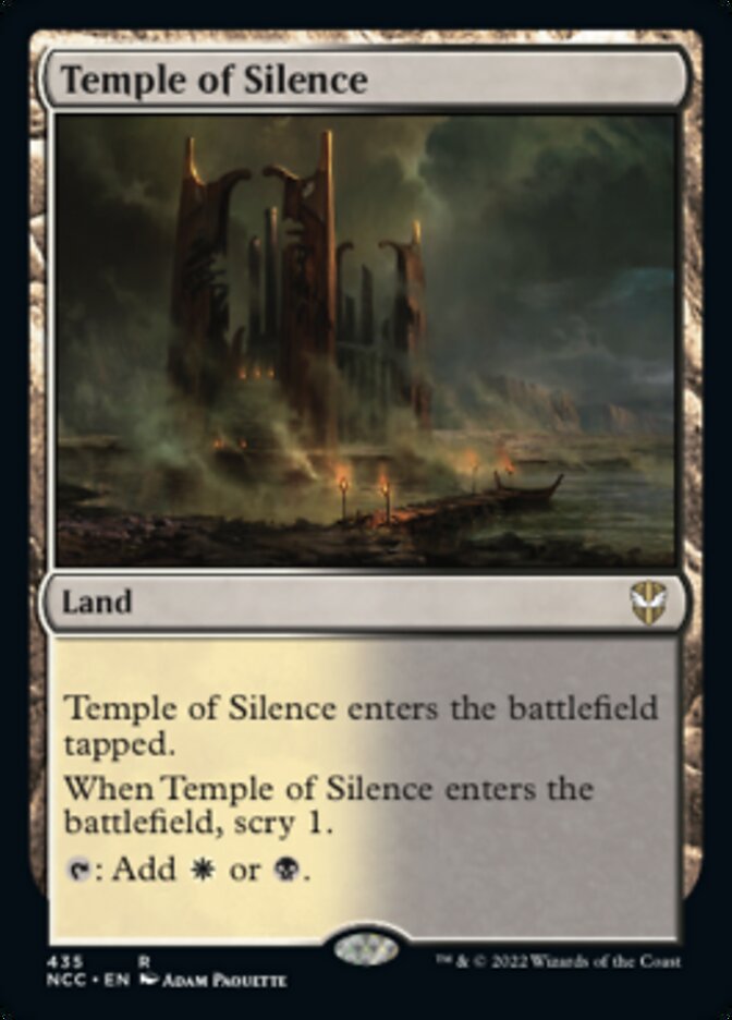 Temple of Silence [Streets of New Capenna Commander] | I Want That Stuff Brandon