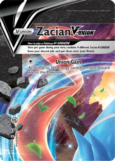 Zacian V-Union (SWSH163) [Sword & Shield: Black Star Promos] | I Want That Stuff Brandon