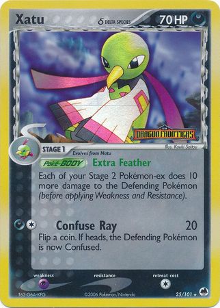 Xatu (25/101) (Delta Species) (Stamped) [EX: Dragon Frontiers] | I Want That Stuff Brandon