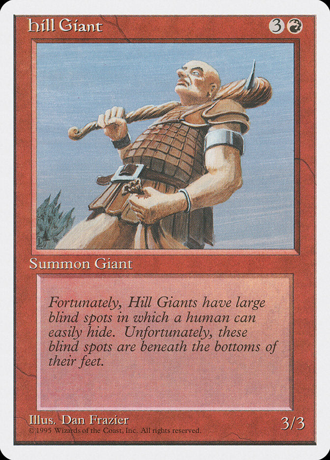 Hill Giant [Fourth Edition] | I Want That Stuff Brandon