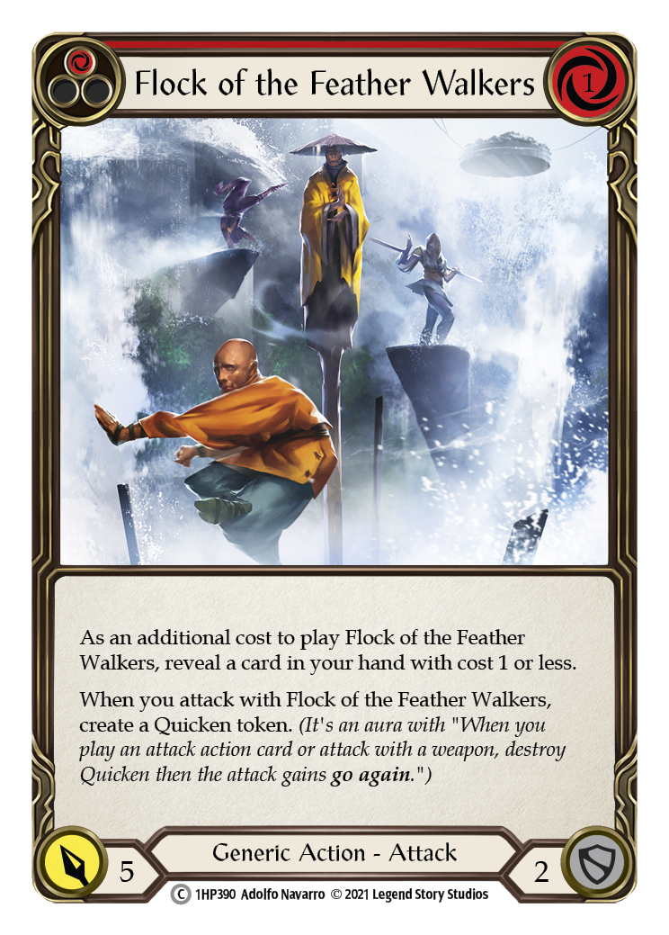 Flock of the Feather Walkers (Red) [1HP390] | I Want That Stuff Brandon