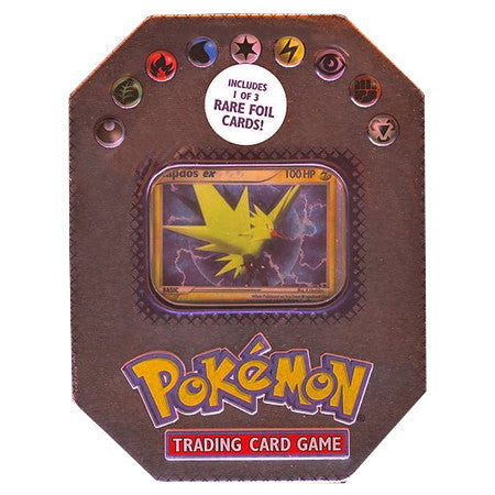 EX - Collector's Window Tin (Zapdos EX) | I Want That Stuff Brandon