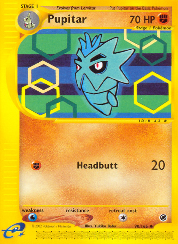 Pupitar (90/165) [Expedition: Base Set] | I Want That Stuff Brandon