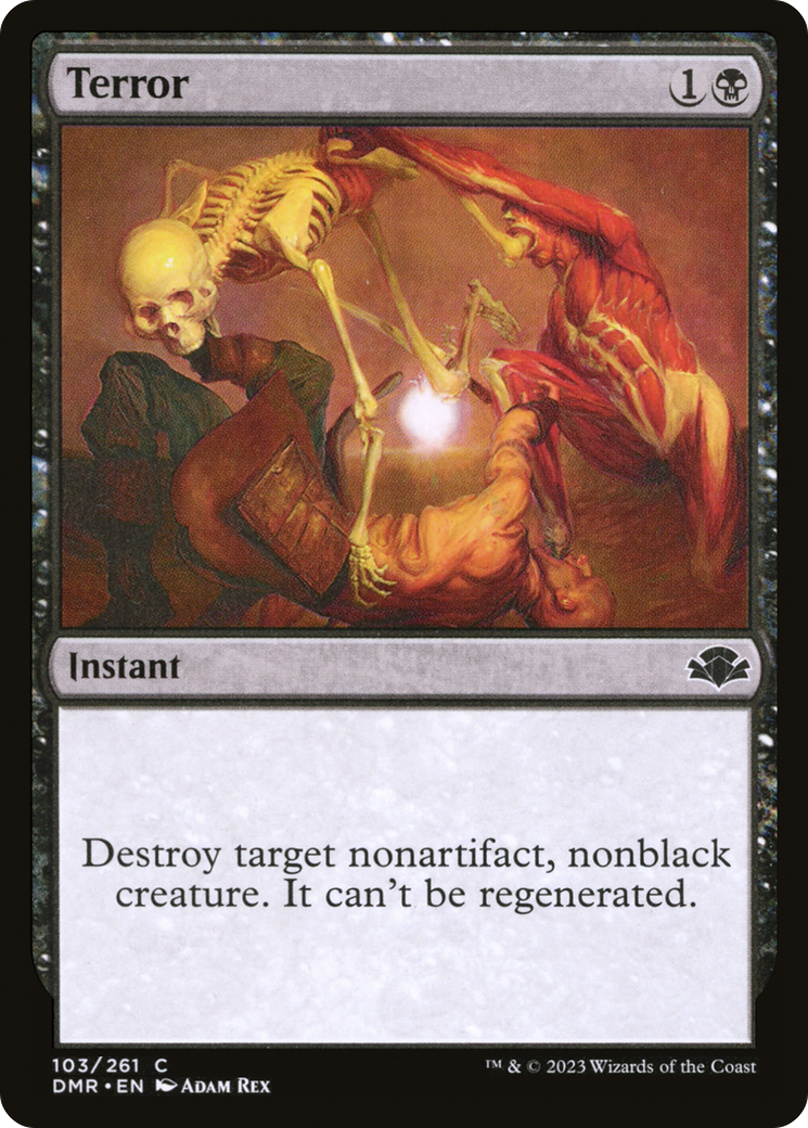 Terror [Dominaria Remastered] | I Want That Stuff Brandon