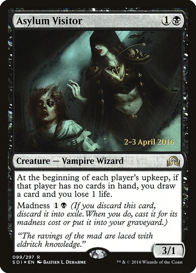 Asylum Visitor [Shadows over Innistrad Prerelease Promos] | I Want That Stuff Brandon