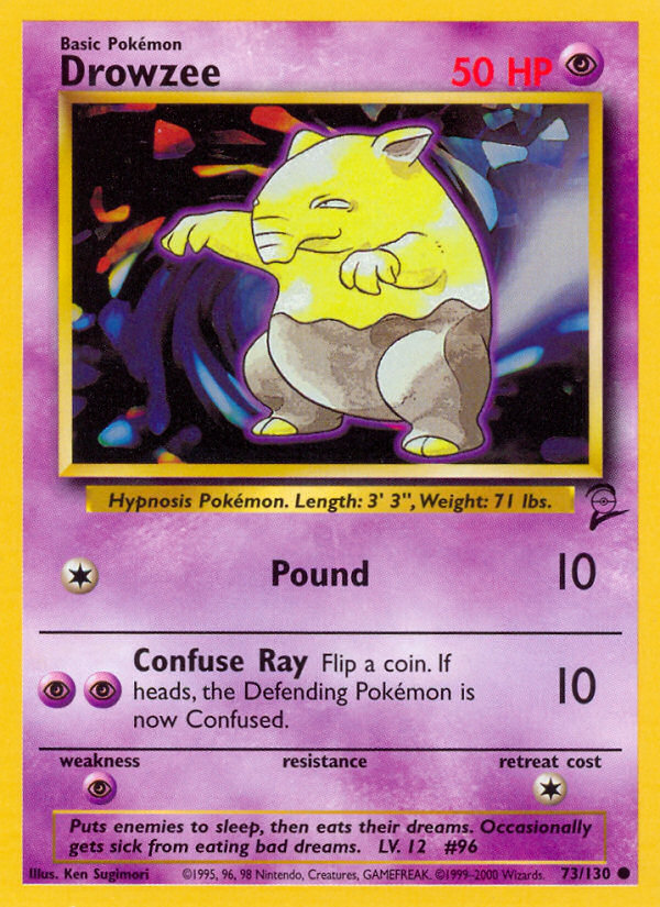 Drowzee (73/130) [Base Set 2] | I Want That Stuff Brandon