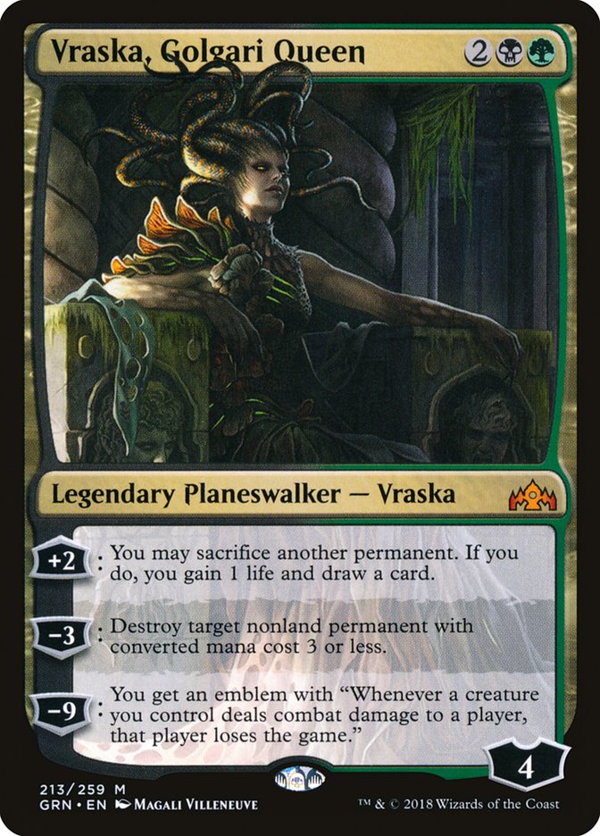 Vraska, Golgari Queen [Guilds of Ravnica] | I Want That Stuff Brandon