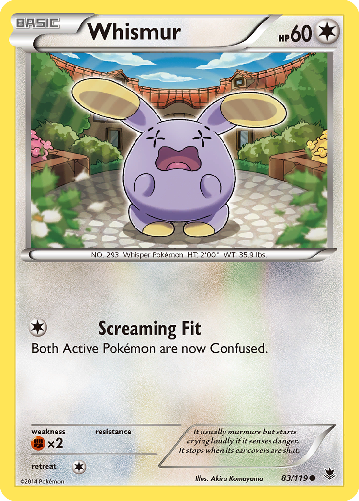 Whismur (83/119) [XY: Phantom Forces] | I Want That Stuff Brandon