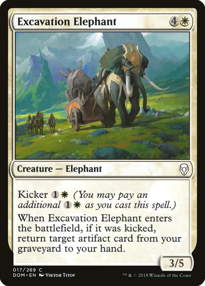 Excavation Elephant [Dominaria] | I Want That Stuff Brandon