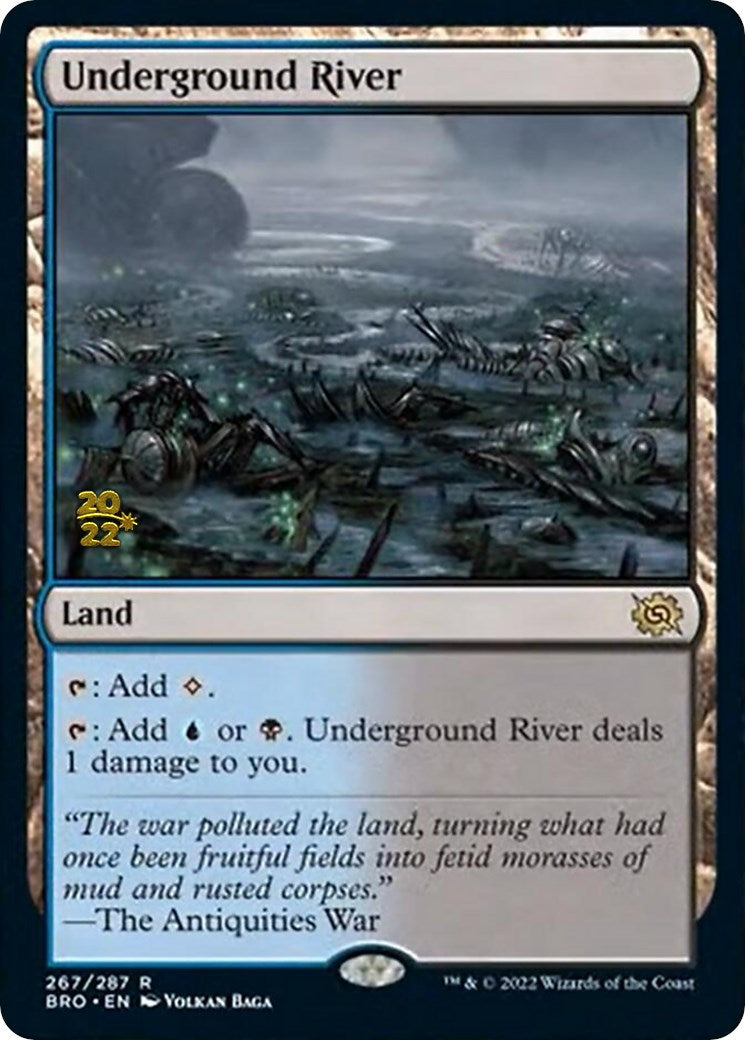 Underground River [The Brothers' War Prerelease Promos] | I Want That Stuff Brandon