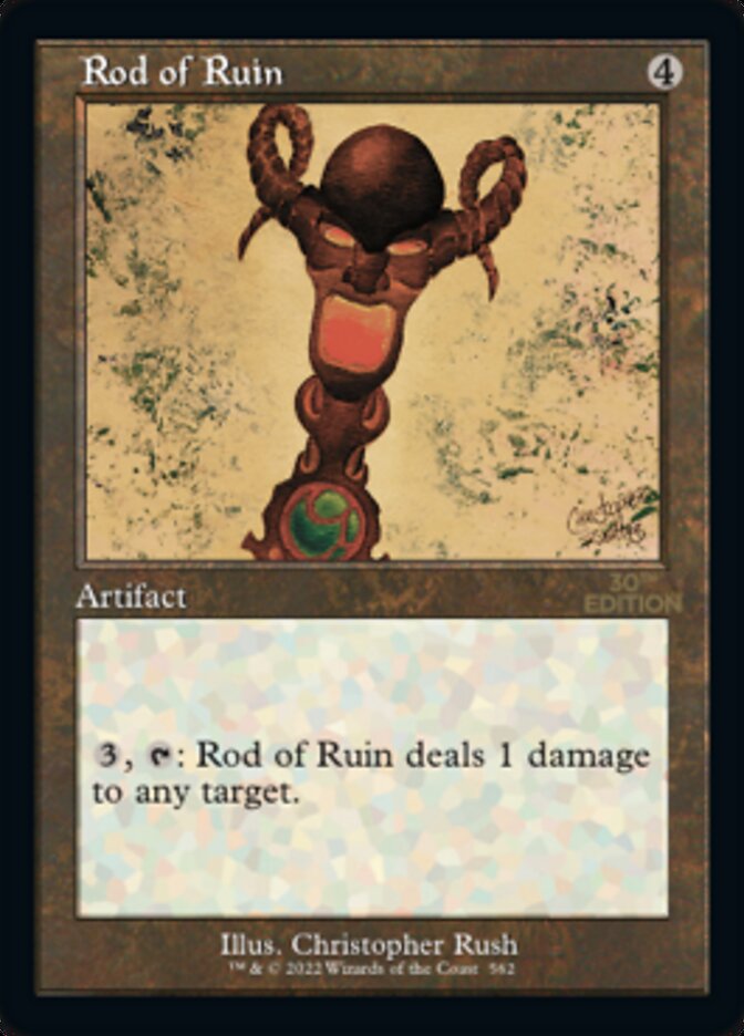 Rod of Ruin (Retro) [30th Anniversary Edition] | I Want That Stuff Brandon