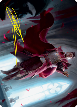 Markov Waltzer Art Card (Gold-Stamped Signature) [Innistrad: Crimson Vow Art Series] | I Want That Stuff Brandon