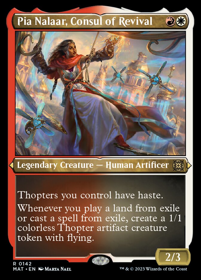 Pia Nalaar, Consul of Revival (Foil Etched) [March of the Machine: The Aftermath] | I Want That Stuff Brandon