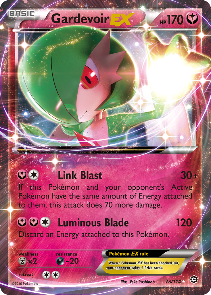 Gardevoir EX (78/114) [XY: Steam Siege] | I Want That Stuff Brandon