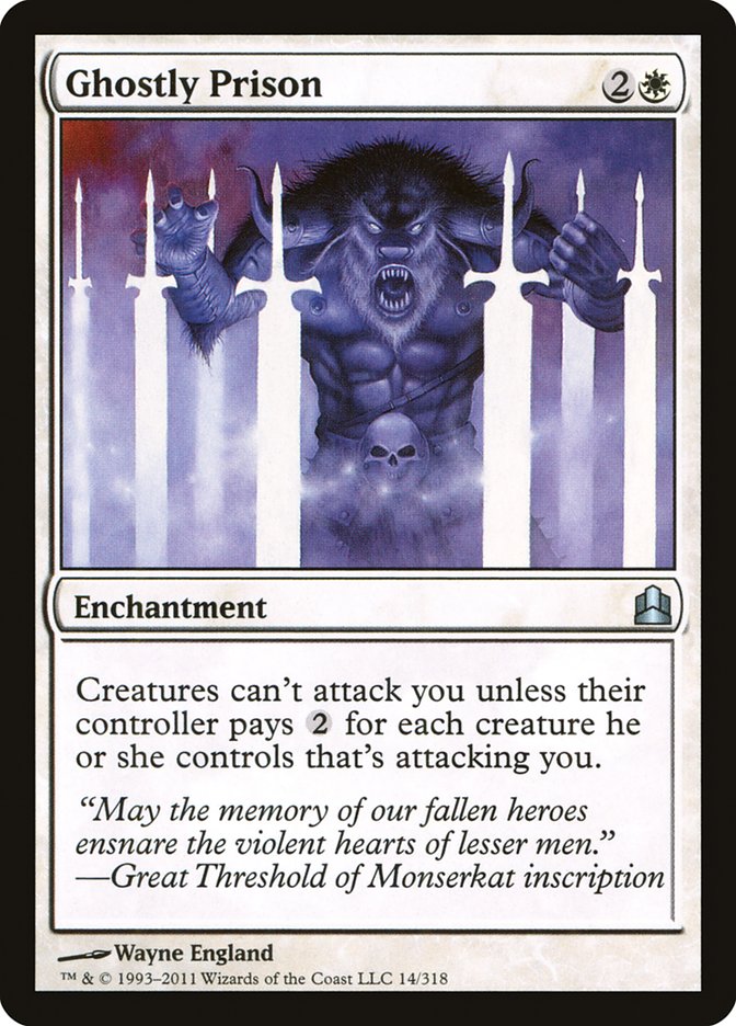 Ghostly Prison [Commander 2011] | I Want That Stuff Brandon