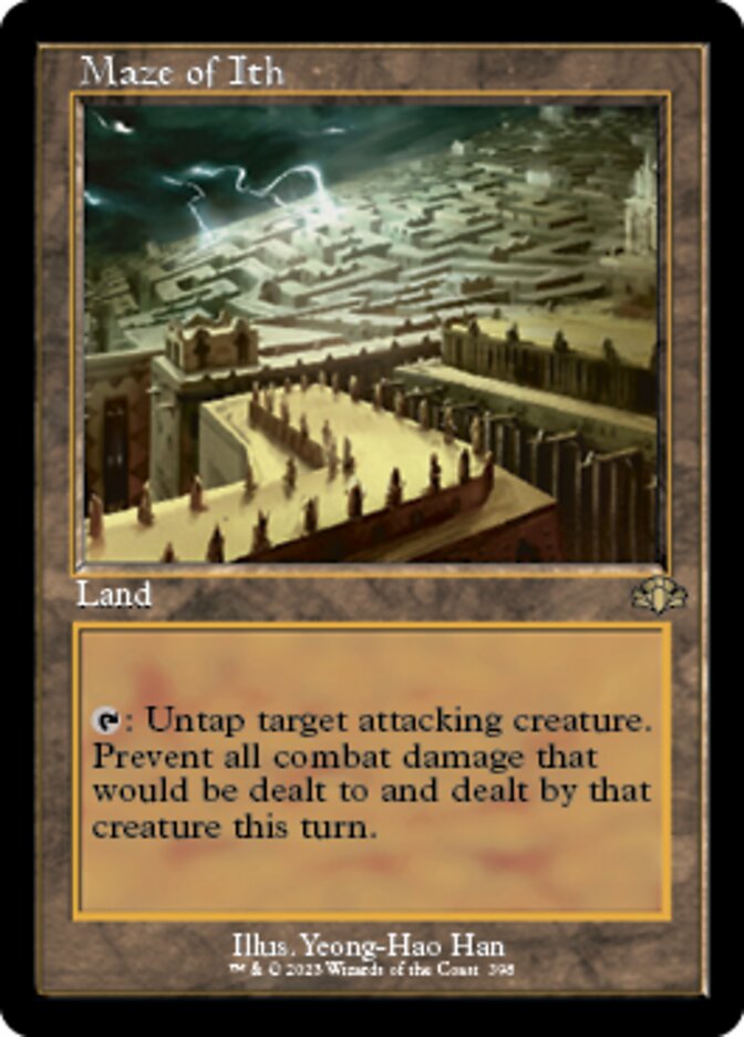 Maze of Ith (Retro) [Dominaria Remastered] | I Want That Stuff Brandon