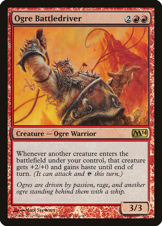 Ogre Battledriver (Duels of the Planeswalkers Promos) [Duels of the Planeswalkers Promos 2013] | I Want That Stuff Brandon