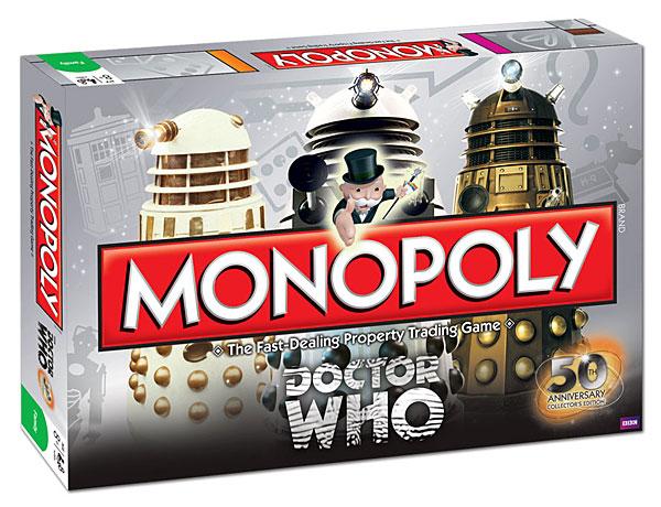 Doctor Who Monopoly 50th Anniversary Collectors Edition | I Want That Stuff Brandon