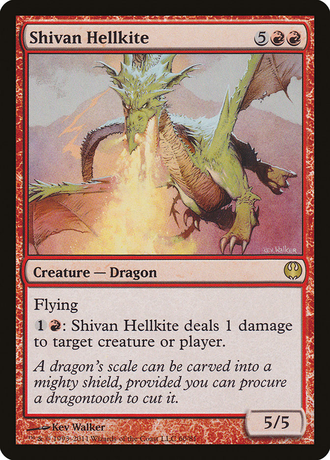 Shivan Hellkite [Duel Decks: Knights vs. Dragons] | I Want That Stuff Brandon