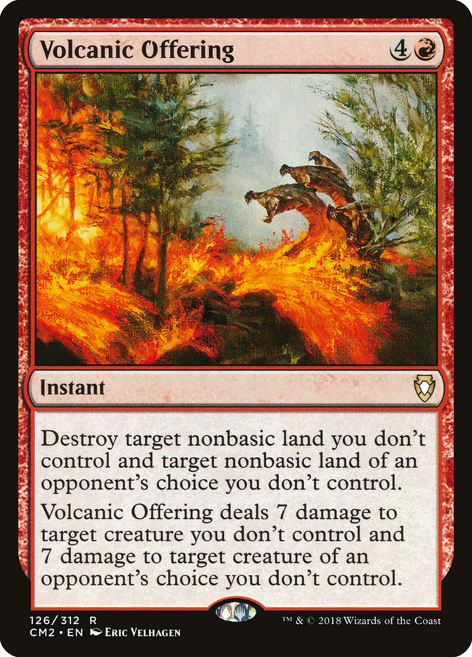 Volcanic Offering [Commander Anthology Volume II] | I Want That Stuff Brandon